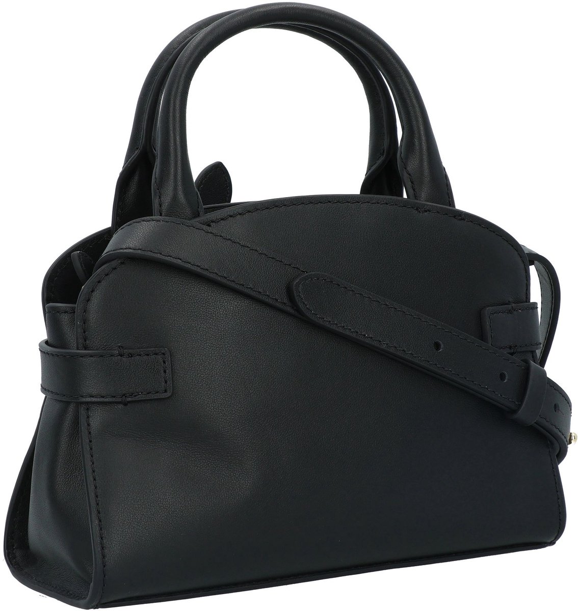 Coccinelle Sabine Handtas Leder 22 cm - Dames - cognac