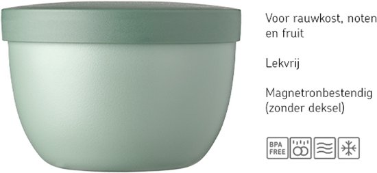 Mepal - Ellipse Snack Pot 350 ml - Sage Nordique