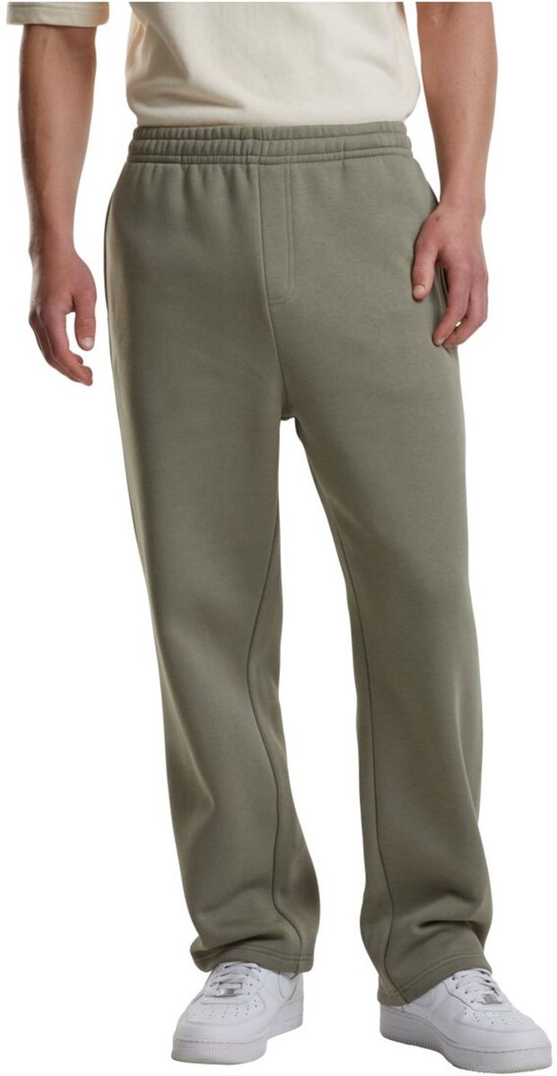 Urban Classics Fluffy Trainingsbroek XXL Olijfgroen
