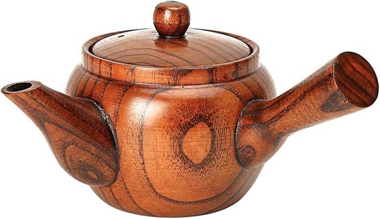 Binbir Trend Handgemaakte Druif Geborduurde Koperen Theepot