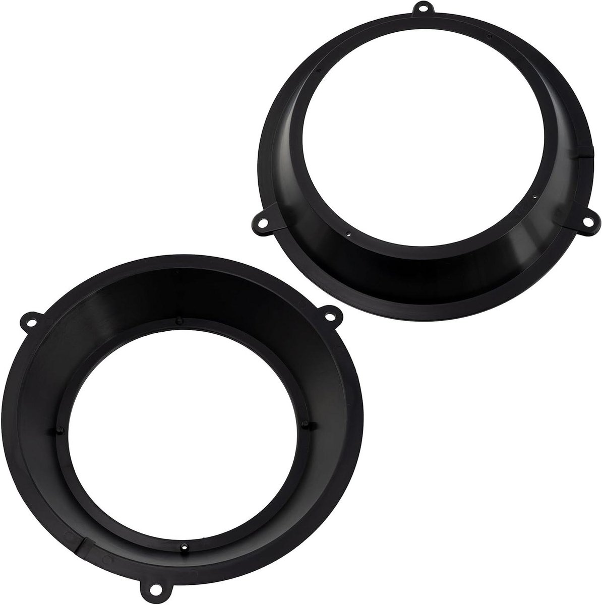 Ronte - Autoluidspreker Adapters Ø165 mm - Set van 2 - Voordeur Montage - Geschikt voor Fiat Panda - Eenvoudige Installatie