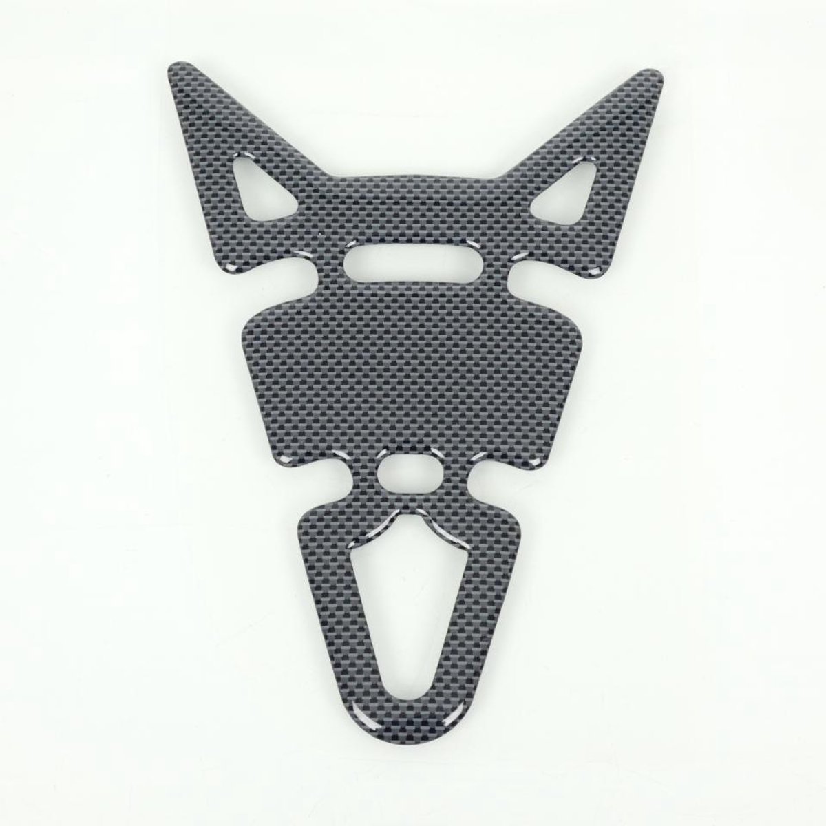 Protection de réservoir adhésive Générique look carbone 187x135mm pour moto Neuf