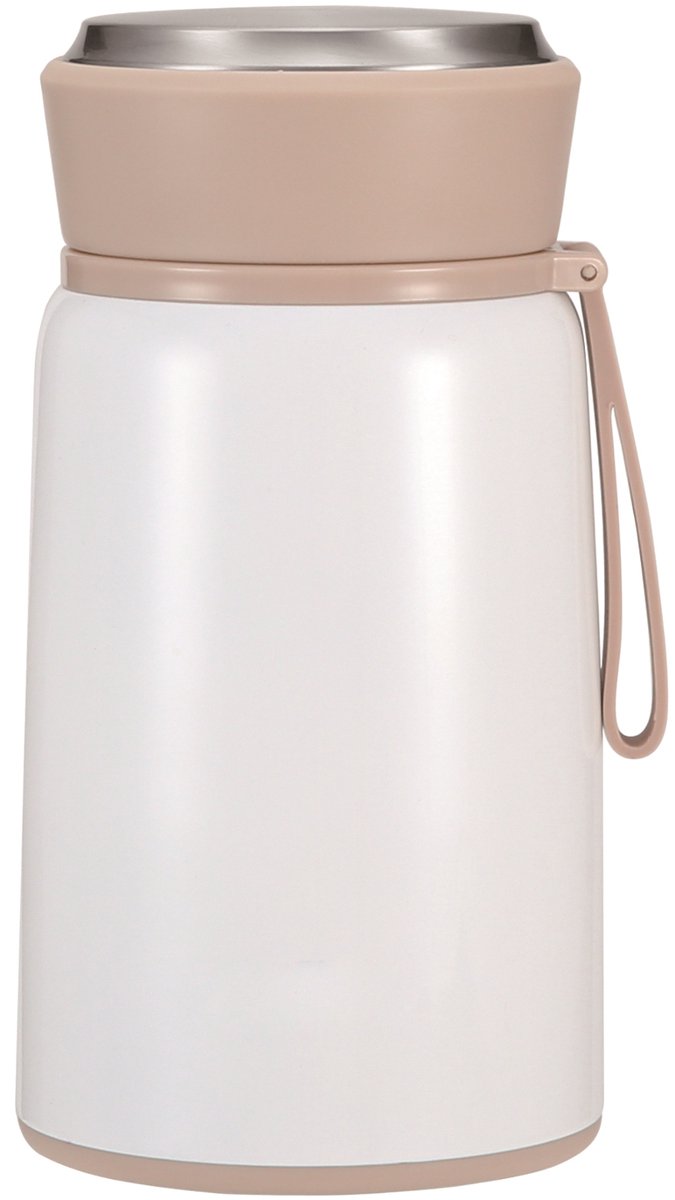 Thermos Voedselcontainer - Roestvrij Staal incl. Opvouwbare Lepel 800ml