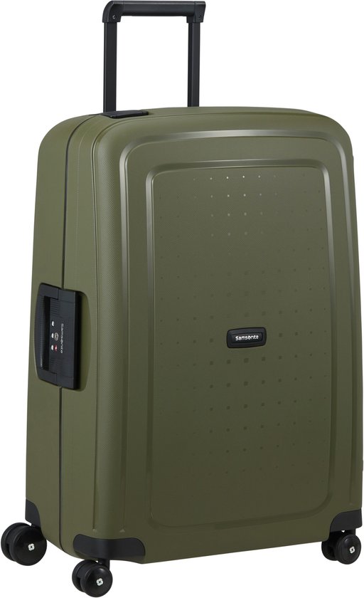 Samsonite koffer - S'cure spinner 69/25 - 3 punt TSA lock - Olive - 79 l - 4,2 kg