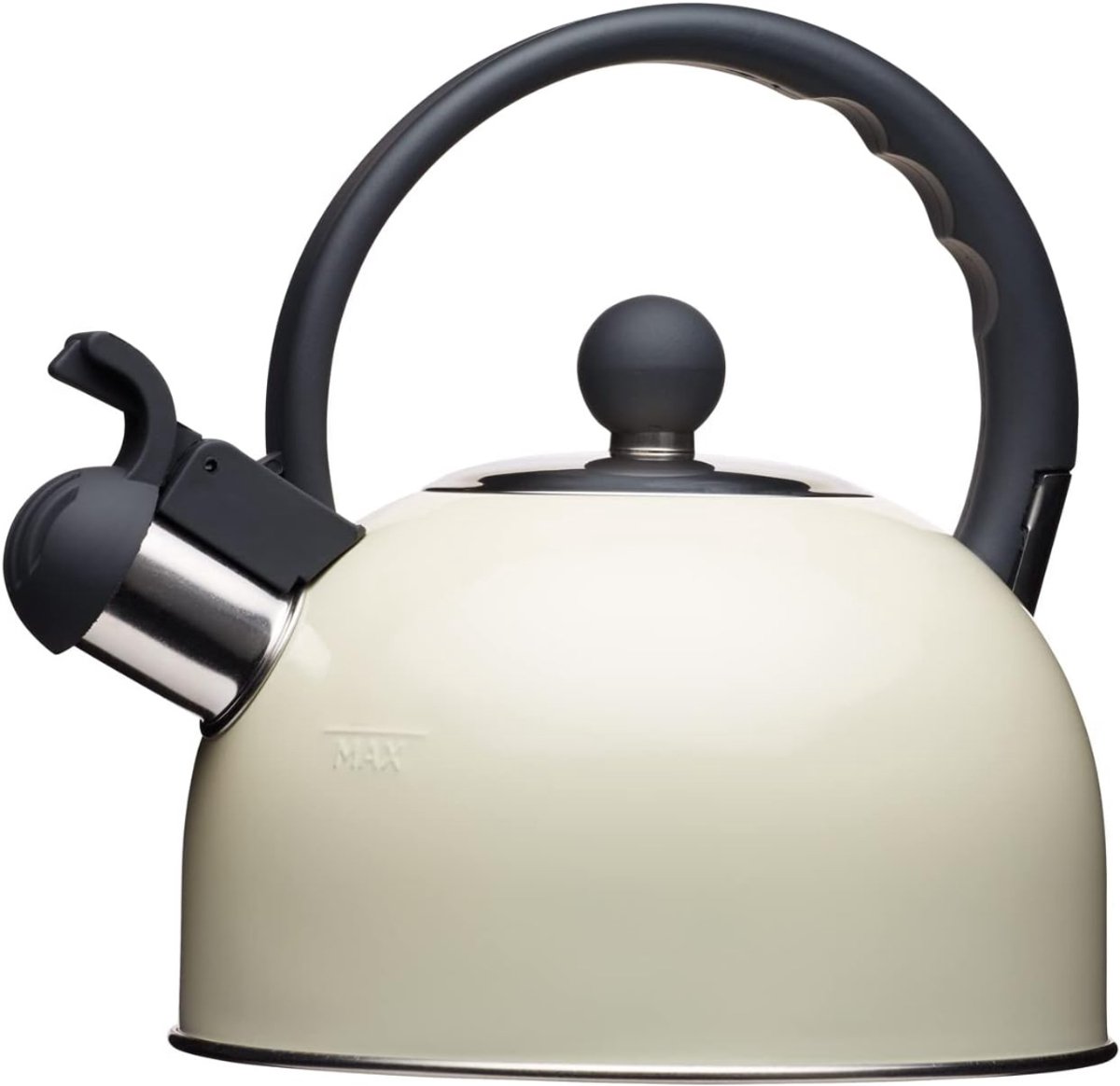 Fluitketels Voor op Gas - Waterkoker - Heetwaterdispenser - Camping - Creme
