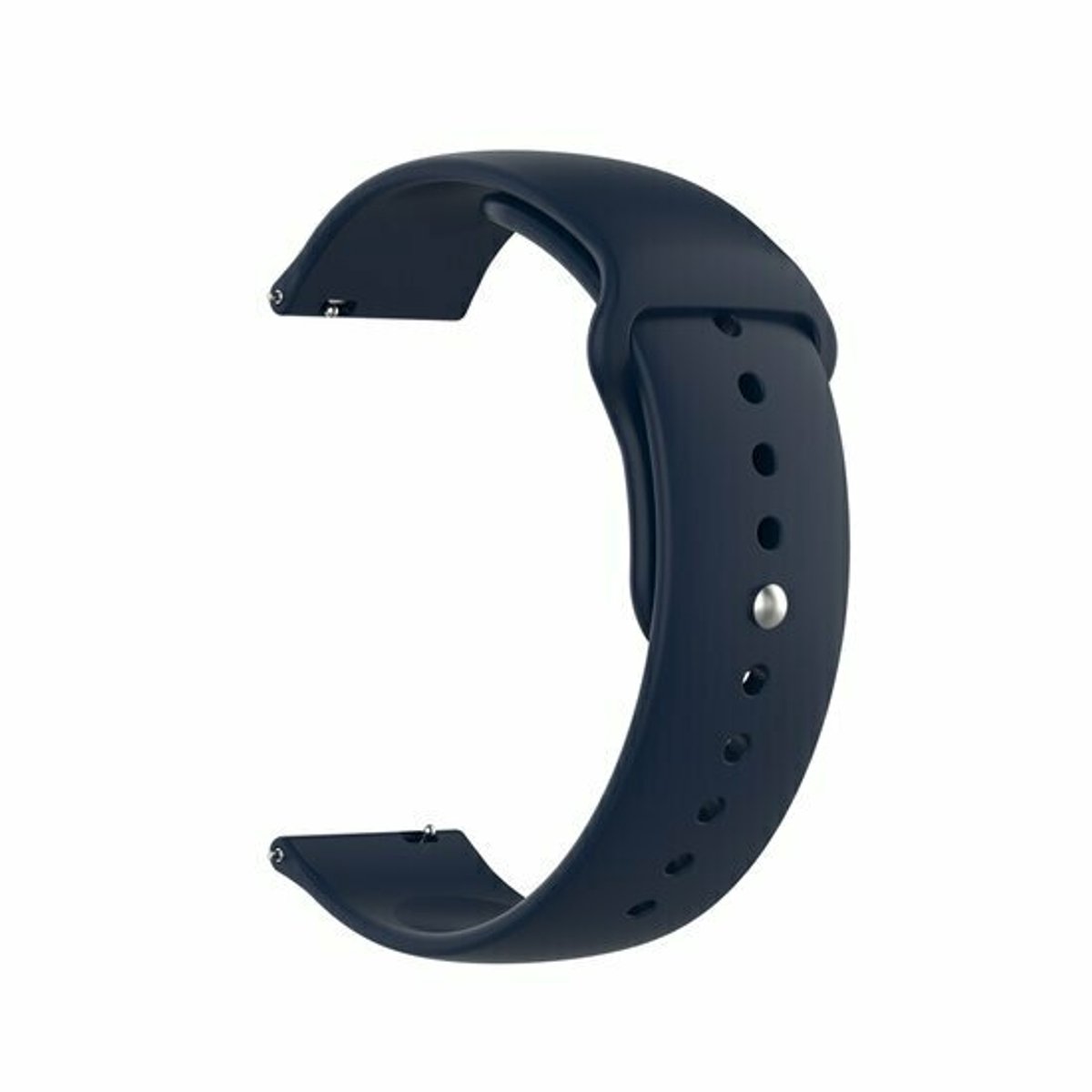 By Qubix - Geschikt voor Xiaomi Watch S4 - 41mm - Sportbandje - Maat: Small - Navy