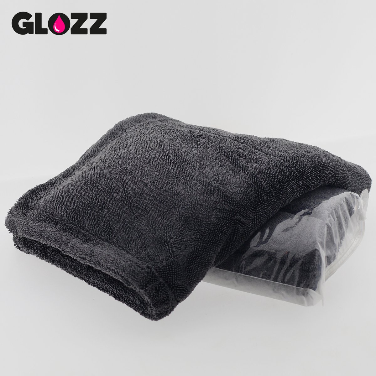 Glozz Droogdoek 1600GSM - Premium Kwaliteit - Ultra Absorberend - Streeploos & Krasvrij Resultaat - Auto - Badkamer - Motor - Camper - Caravan - Aanhanger - Scooter - Fiets - Motorfiets - Schoonmaak