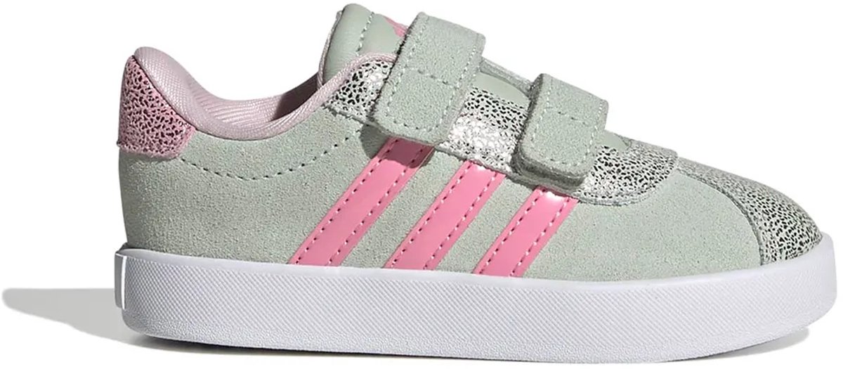Adidas Vl Court 3.0 Linen Green / Bliss Pink / Clear Pink
