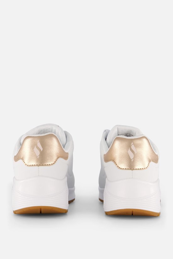 Skechers Uno - Gouden Air - Dames Sneakers - Wit