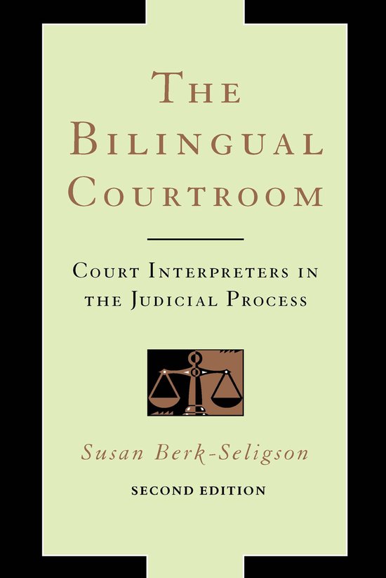 The Bilingual Courtroom - cover