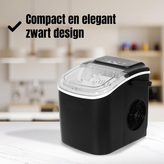 AMA® Ijsblokjesmachine - Ijsblokmachine - Ijsblokjesmaker - Inclusief Ijsschep - 1,3 Liter van Merkloos — afbeelding 4