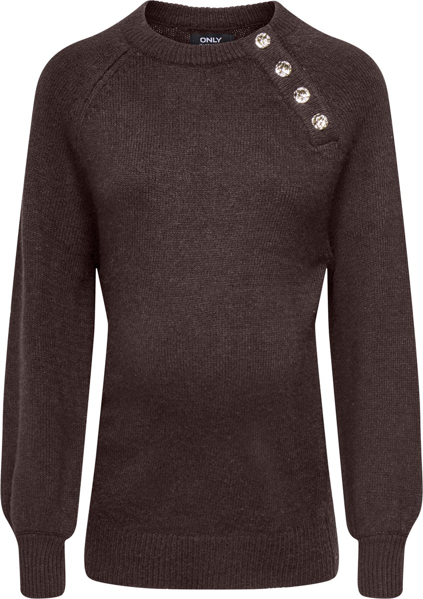ONLY - OLMEMMA LS BUTTON ONECK KNT - Dames - Gebreide truien