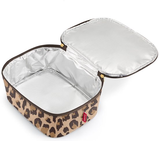Reisenthel Coolerbag M Pocket Koeltas - 4,5L - Leo Macchiato Bruin van Reisenthel — afbeelding 4