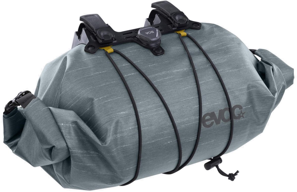 Evoc Handlebar Pack Boa WP 9 - Stuurzak (Bikepacking) 30 cm (steel)