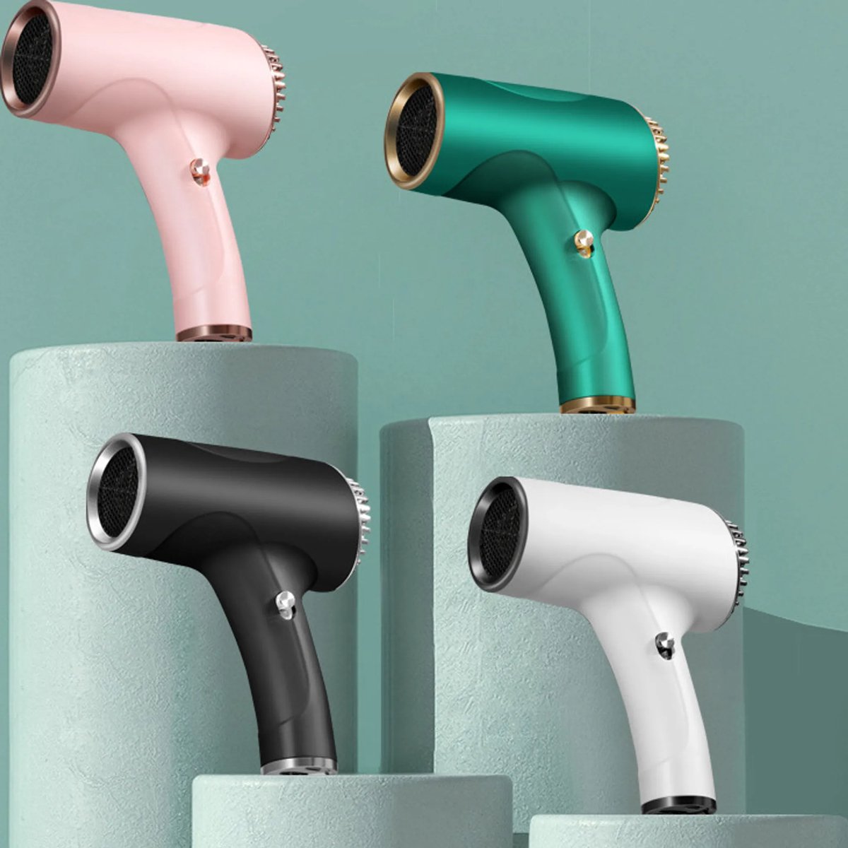 Draadloze Draadloze Haardroger met Oplaadbare Batterij - afbeelding 2