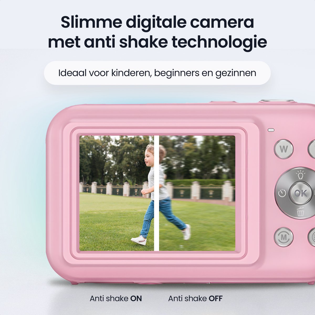 Siltcon® Digitale Camera - Full HD - 64 MP - Fotocamera - Mini Camera - Fototoestel - Vlog Camera voor Kinderen - Compact Camera - Foto & Video - 16x Zoom - Incl. 64GB SD – foto 5
