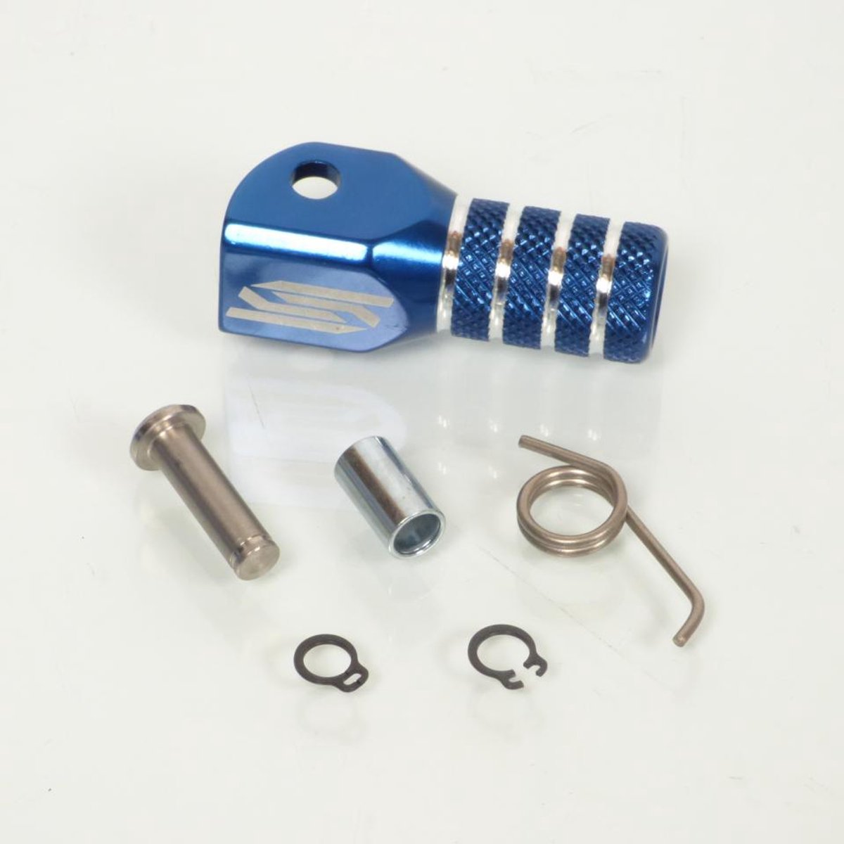 Embout de sélecteur de vitesse Scar bleu GSLT2 pour moto cross enduro TT Neuf