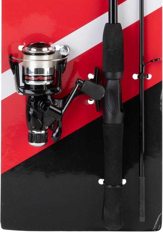 Beginner Hengelset voor Zoet- en Zoutwatervissen - 6ft6 Hengel en Reel Combopakket — afbeelding 4