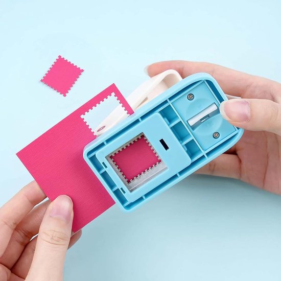 Vierkante perforator, 1 inch ambachtelijke hendel papieren ponsen