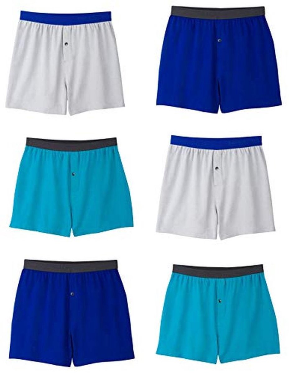 Comfortabele Boxershorts voor Heren - Vochtafvoer en Ontspannen Pasvorm - Assortiment Kleuren