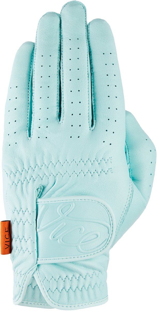 Vice Golf Pure Golfhandschoen – Rechterhand – Maat XL – Lichtblauw – Premium Lamsleer – Optimale Grip & Comfort