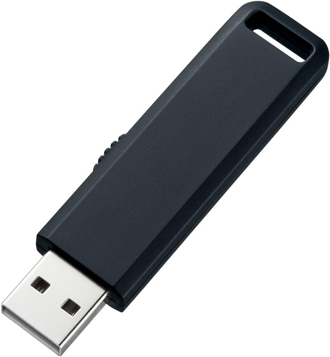 2GB USB 2.0 Flashdrive Zwart - Compact USB Stick met Schuifmechanisme
