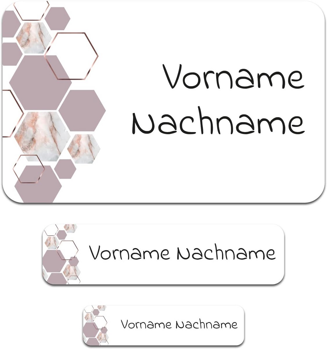 50 Gepersonaliseerde Naamstickers Zelfklevend voor Kinderen en Schoolbenodigdheden