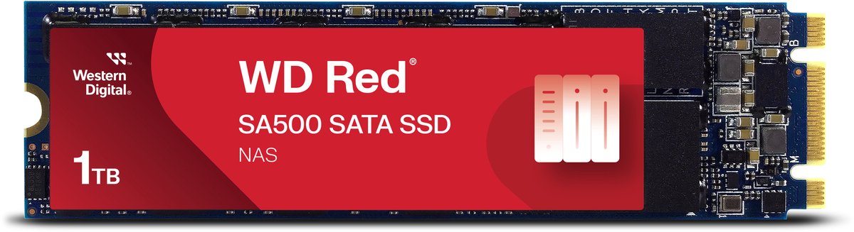Western Digital Red SA500 M.2 1000 GB SATA III 3D NAND