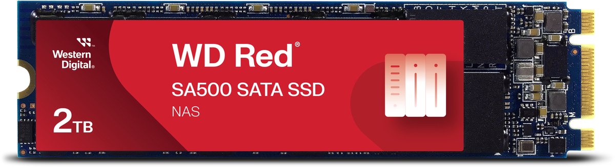 WD Red SA500 SATA SSD M.2 2TB