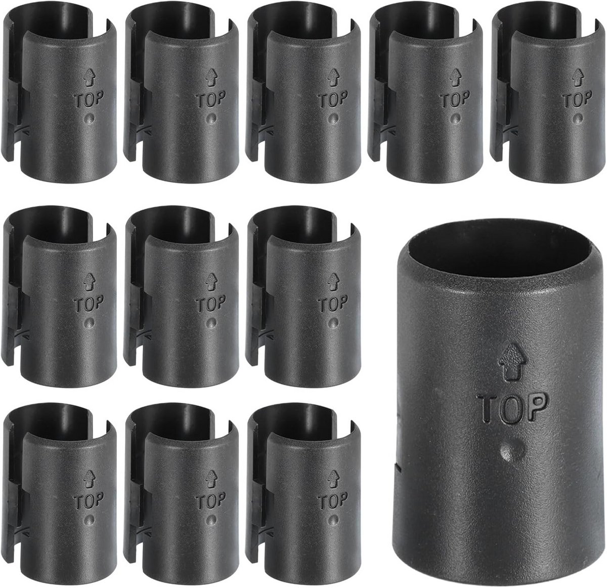 Draadregclips voor 1 inch (25mm) Draadrekken - 24 Stuks
