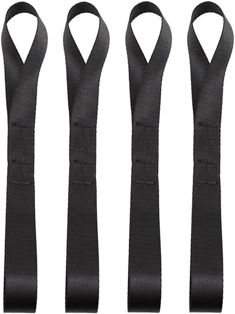 Duurzame sjorlussen voor auto, motor en camping - 800 kg werkbelasting, 15.7 inch