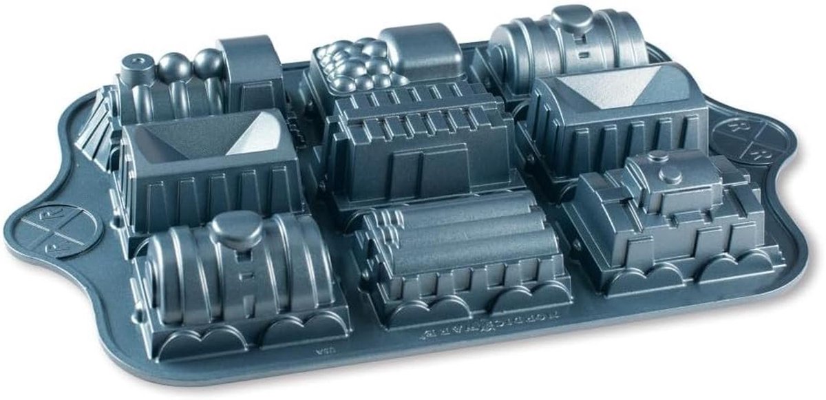 Trein Cakevorm - 39,5 cm x 25 cm x 5 cm - Perfect voor Feestjes en Bakplezier