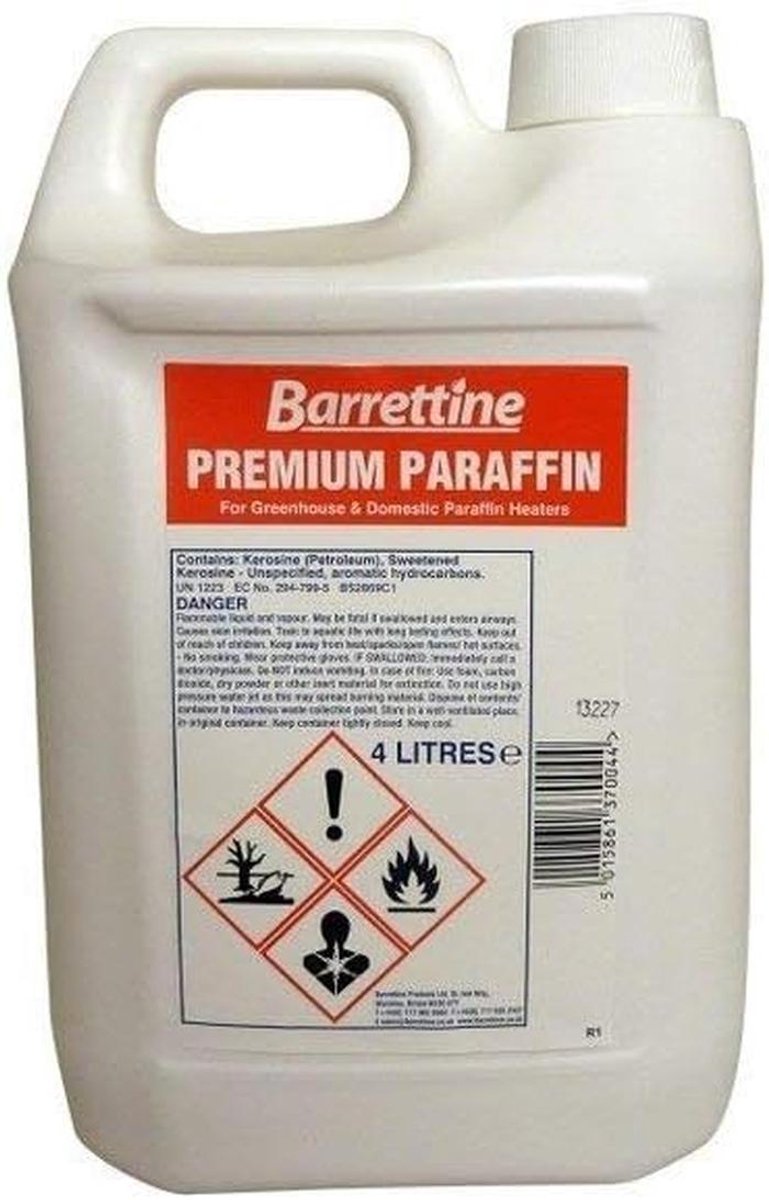 Premium Kwaliteit Paraffine 4 Liter voor Lampen en Kachels