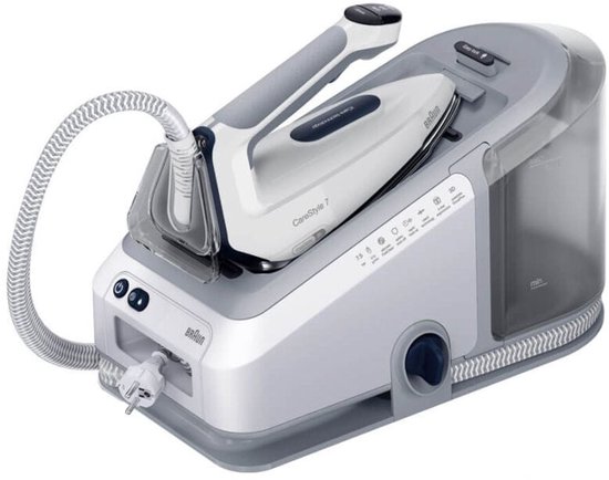Braun CareStyle 7 stoomstrijkijzer met basisstation.