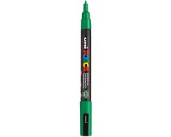 Uni Posca Uni Posca Verfmarker 3M Donkergroen