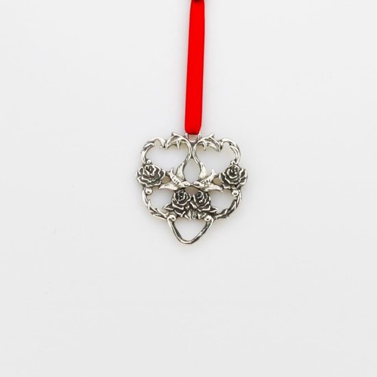 Kersthanger - Duiven - Unieke Kersthangers voor in de Kerstboom – Luxe Handgemaakte Ornamenten – Exclusieve Kerstdecoratie set - Kerstcadeau - Brievenbuscadeau