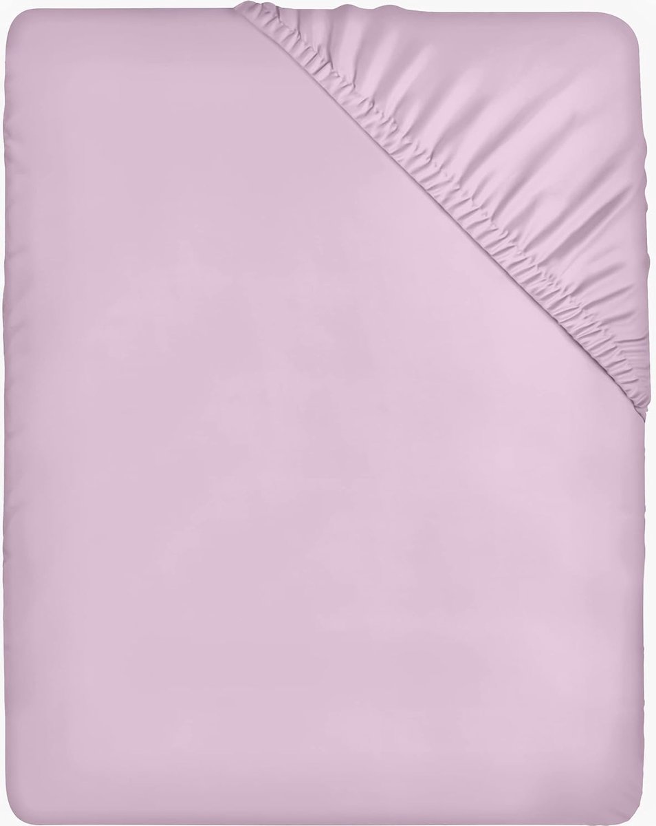 Stunq® Verhoogd Comfort Dubbelzijdig Microvezel Hoeslaken in Lavendel Kleur