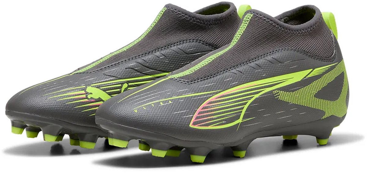 Puma Ultra 5 Match+ Ll Fg/ag Junioren Voetbalschoenen Grijs EU 31 Kinderen