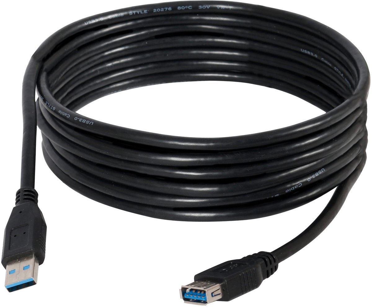 Devine VD1030 USB A male - USB A female USB-verlengkabel 3 m