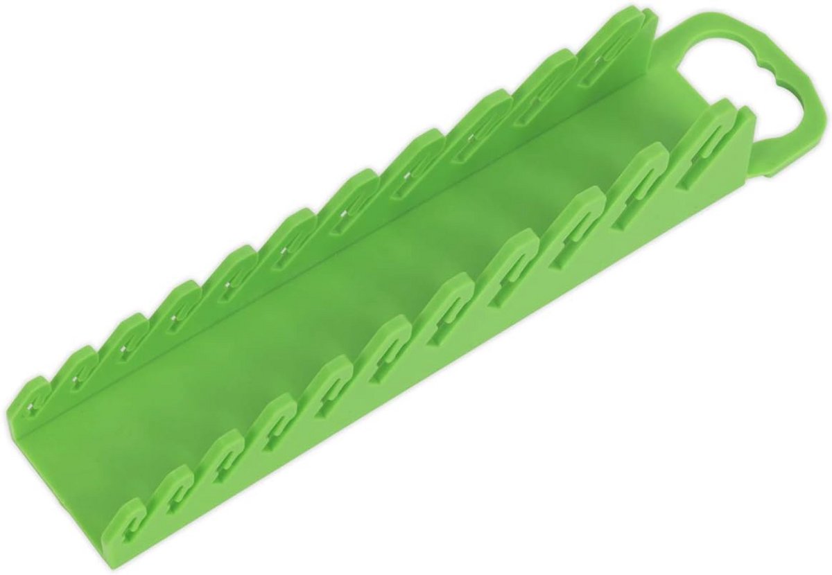 Sleutel Rack voor 10 Stubby Sleutels - Hi-Vis Groen