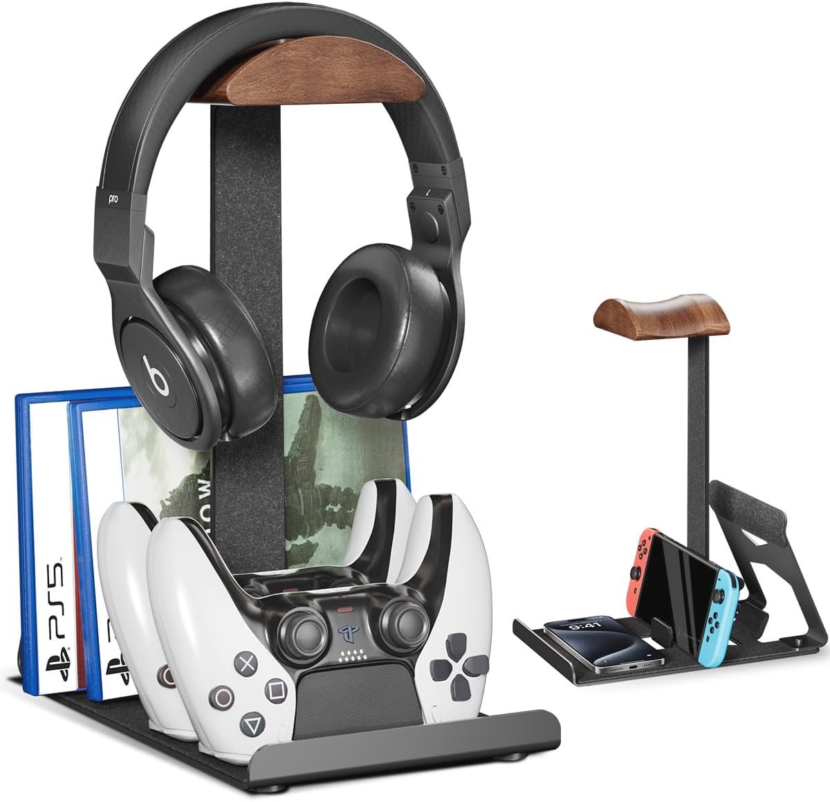 Multifunctionele Gaming Organizer met Headset Houder en Laptopstandaard