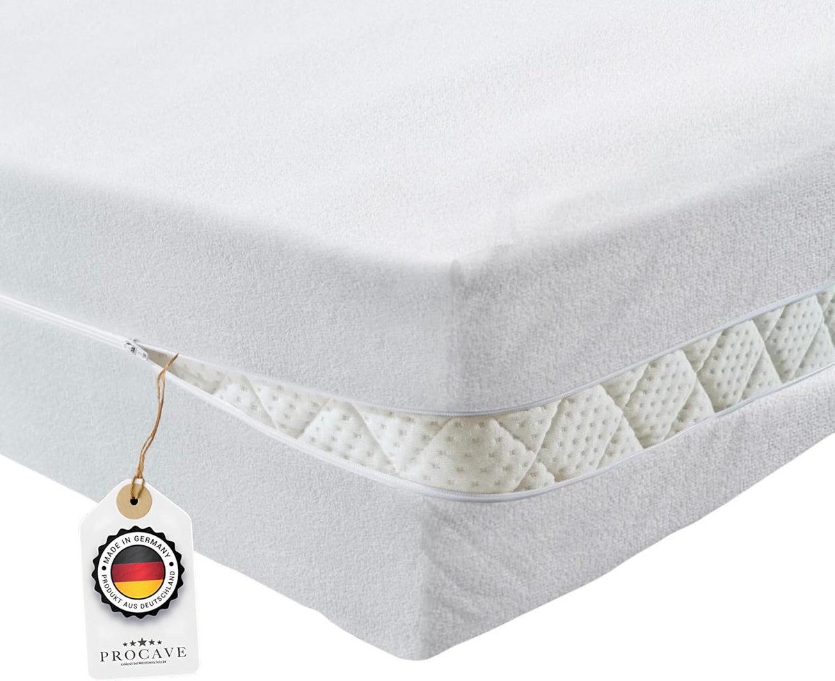 Matrashoes 140x200 cm Badstof - Geschikt voor Matrassen 16-22 cm Hoogte