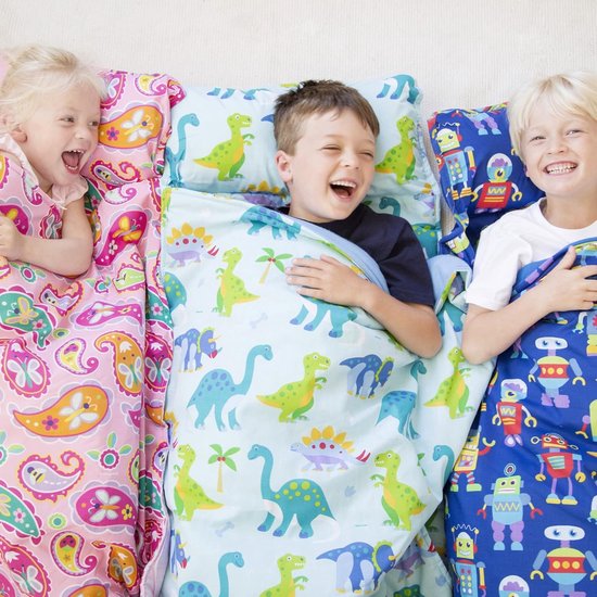 Comfortabele Kinder Slaapmat met Kussen voor Logeerfeestjes en Dutjes van Merkloos — afbeelding 4