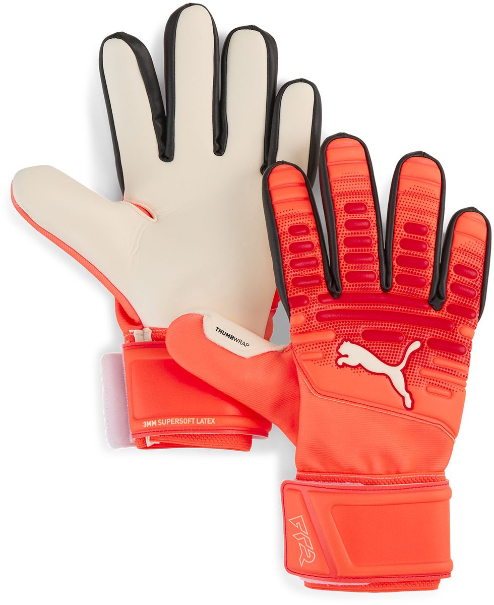Puma Future Match NC Glowing Red Black Keepershandschoenen - Maat 6