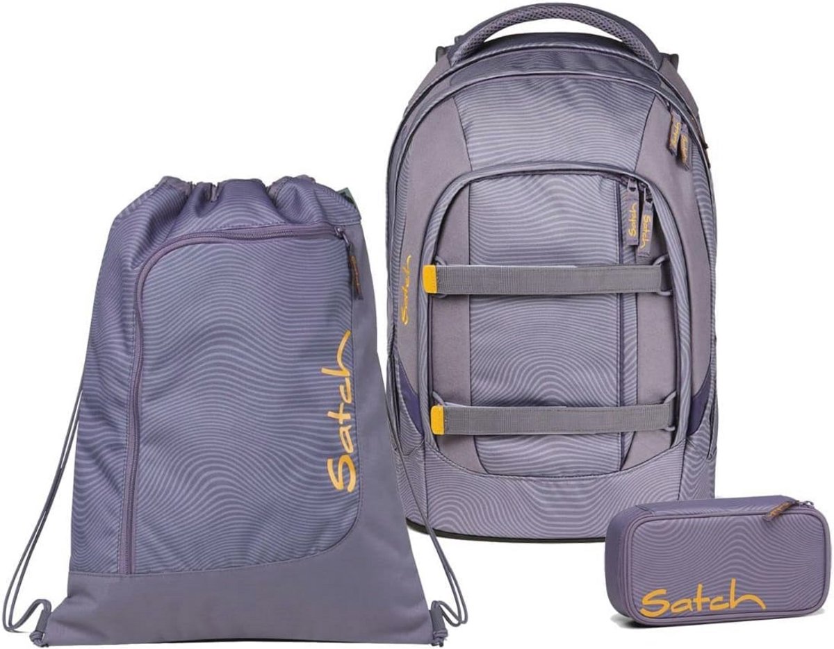 3-delige schoolrugzak set met etui en sporttas