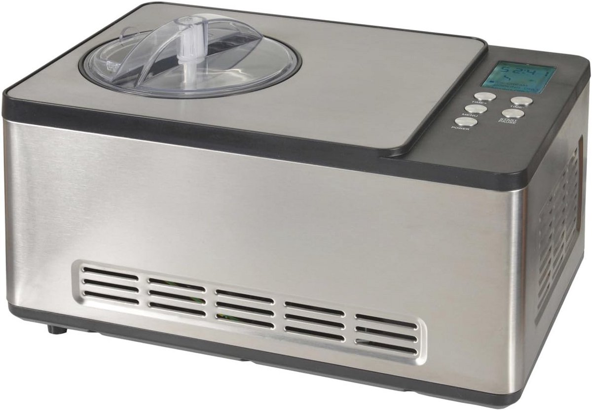 Ijsmachine 1.65L - 150W voor Sorbet en Yoghurtijs