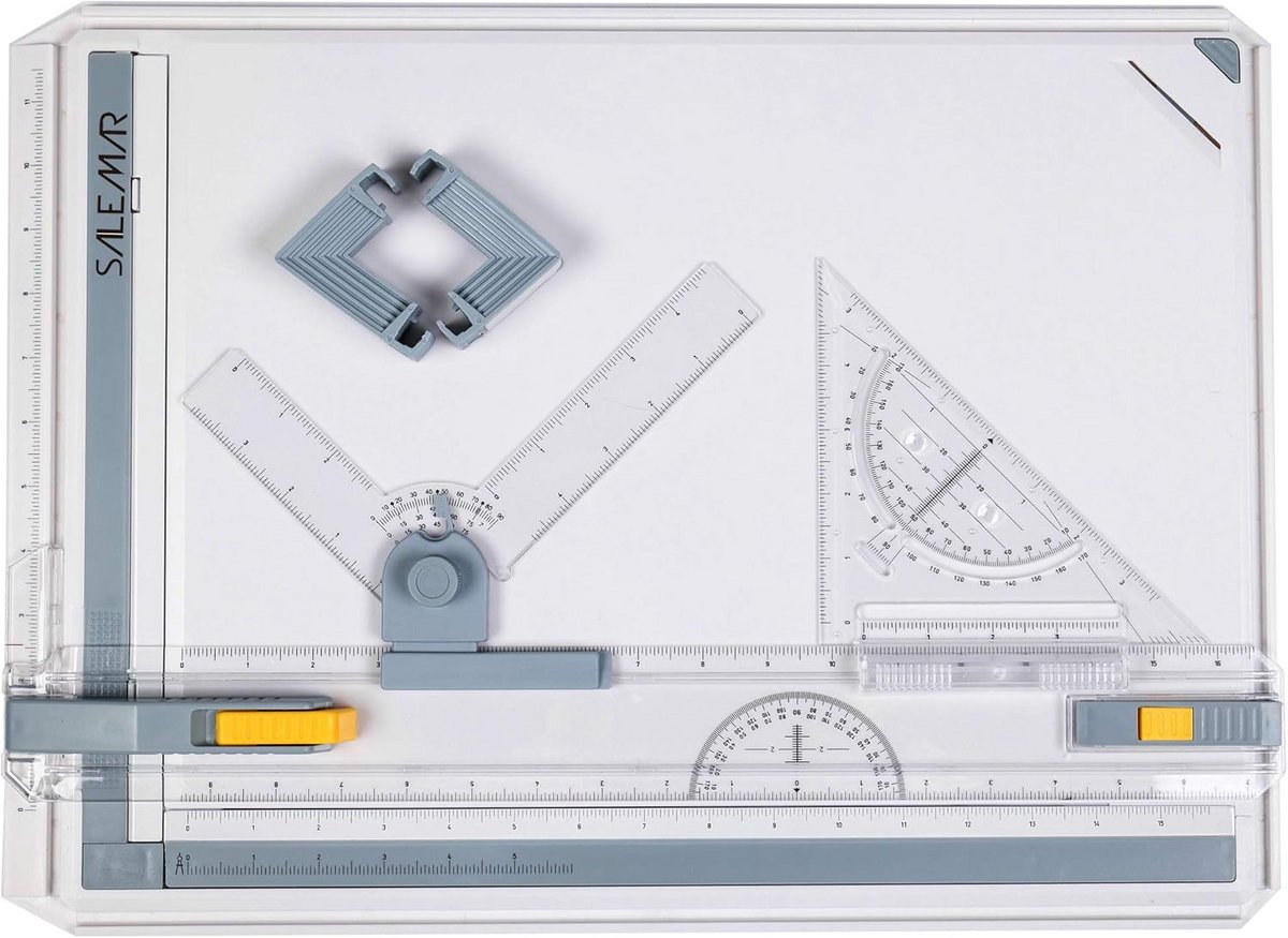 A3 Tekentafel met Parallelle Beweging en Inch Schaal Systeem