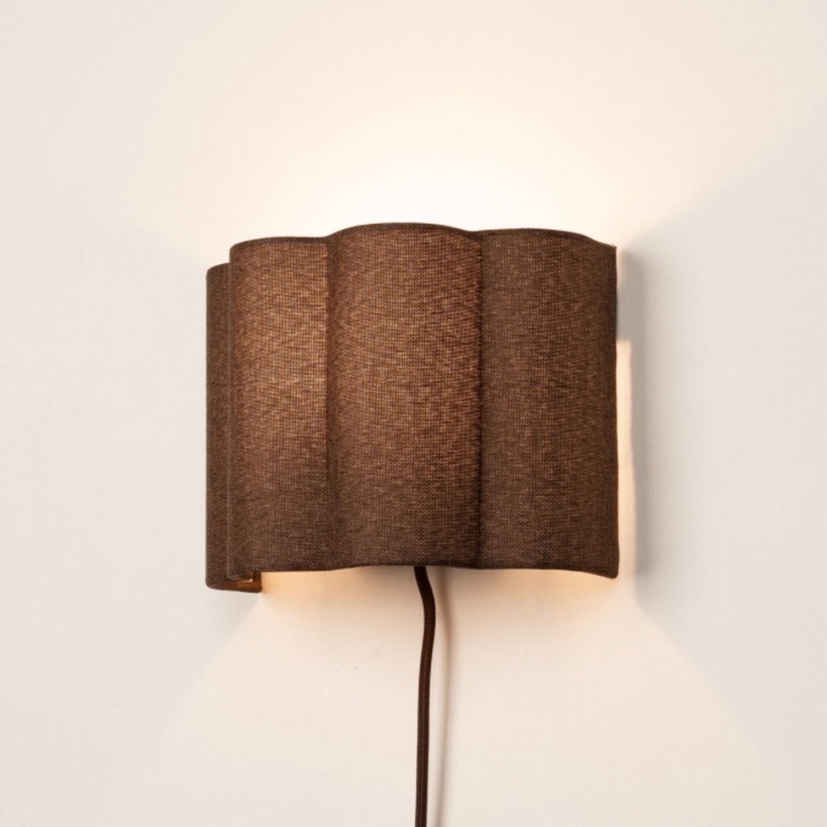Lumidora Wandlamp 75604 - Voor binnen - FLORAL - E27 - Bruin - Metaal