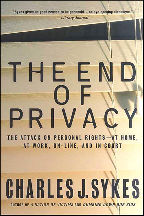 The End of Privacy - cover