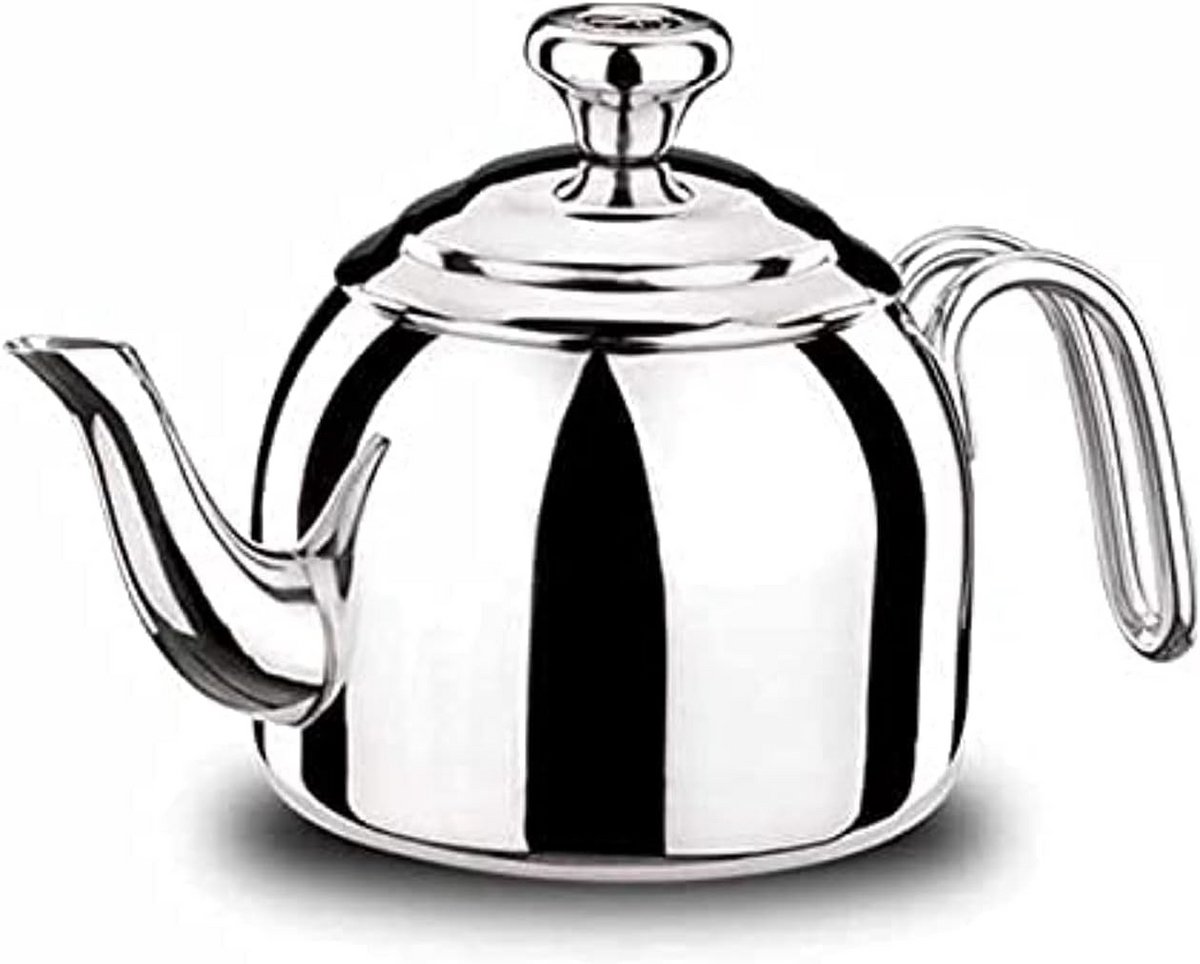 Roestvrijstalen Theepot 0.9 Liter voor Losse Thee